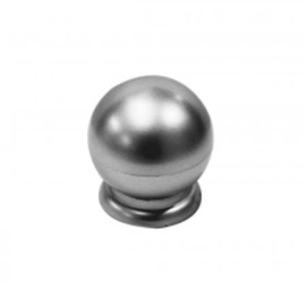 Puxador ABS redondo bola 22 mm alumínio fosco 034002005