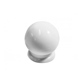 Puxador ABS redondo bola 32 mm branco 034003001