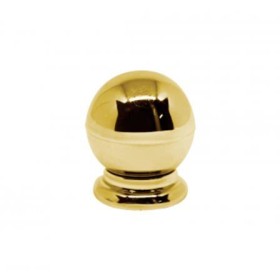 Puxador ABS redondo bola 32 mm dourado 034003024
