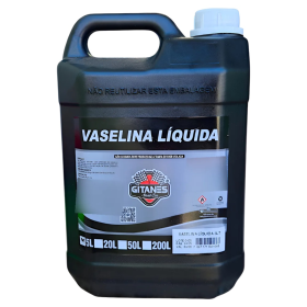 Vaselina Líquida Lubrificante Uso Industrial 5L Gitanes