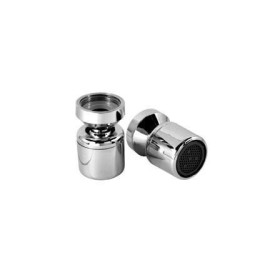 Arejador Torneira Bica Movel Pvc Cromado 3/4 Articulado