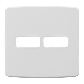 Compose placa branca 4 x 4" 2 posto 13295560