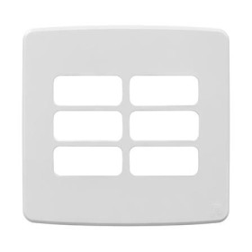 Compose placa branca 4 x 6" 6 posto 13295563