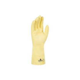 Luva química látex natural flocada 08 (M) VE200JA (PAR)