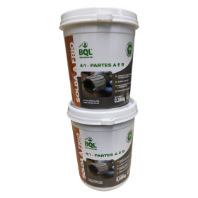 Solda a Frio 4:1 A 388g + B 47g Biolub