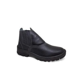 Bota couro com bico de aço n.44 (PAR)