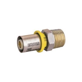 Conector de prensar macho 3/4" x 20 mm 28125024