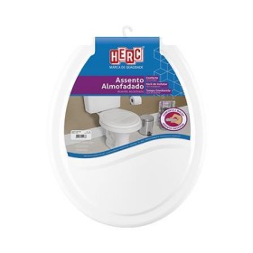 Assento sanitário almofadado branco 2385