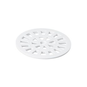 Grelha redonda branca 150 mm 2296