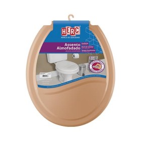 Assento sanitário almofadado caramelo 2389