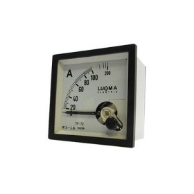 Amperímetro indireto 72 x 72 mm 100A/5  LK-A72 17001