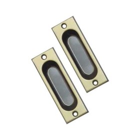 Puxador concha embutir 40 x 100 mm 013208 - União Mundial