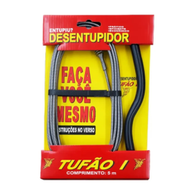 Desentupidor Cano Pia Ralo Esgoto 5 metros Tufão 1 Overtime