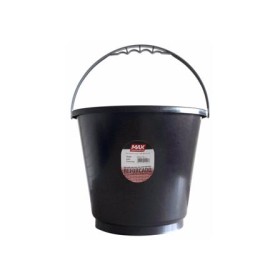 Balde em PVC preto 12 litros 39510