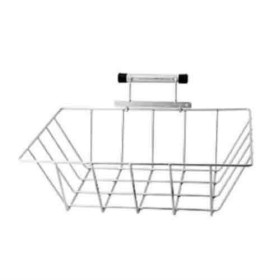 Lixeira externa articulada para calçada grade ou muro dobrável