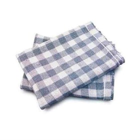 Saco de pano alvejado 80 x 50 xadrez