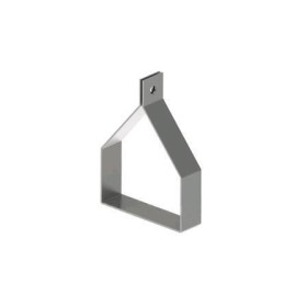 Eletrocalha suporte horizontal 100 x 50 mm