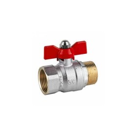 Válvula esfera borboleta macho-fêmea 3/4" 303805