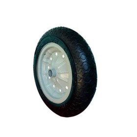 Roda completa com pneu e câmara eixo curto 3,50 x 8" 2981