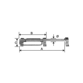 Fecho Jacaré 1/2" x 13 cm Nº 1 - PILOFER