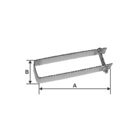 Pendural com parafuso 30 cm - PILOFER
