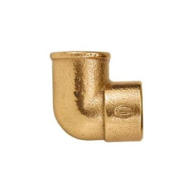 Cotovelo rígido 90° cobre LR rosca fêmea 22 x 1/2" 703-3