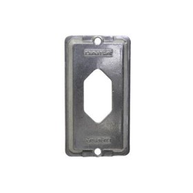 Tampa caixa condulete 1/2" - 3/4" 1 tomada nova