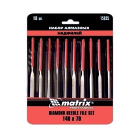 Jogo de lima agulha diamantada 5 peças 158339