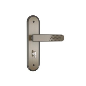 Fechadura alavanca para banheiro inox 1820-21