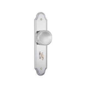 Fechadura bola para banheiro externa inox 823-02
