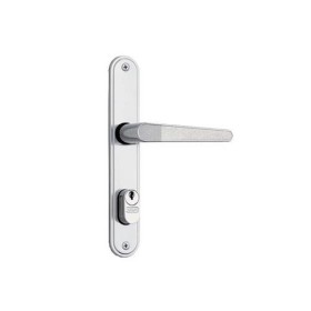 Fechadura alavanca perfil estreito inox 502-03