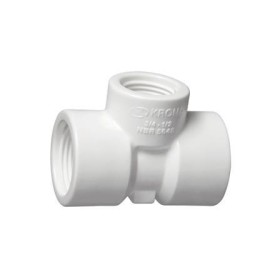 Tê de redução roscável 3/4 x 1/2" 0305