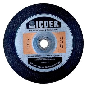 Disco Desbaste Refratario 230mm Esmerilhadeira 9"Icder C120KF