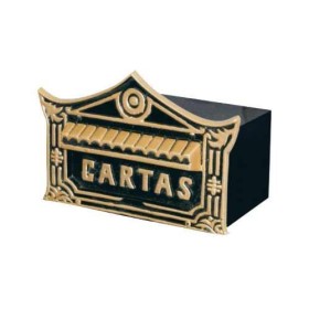 Caixa de correio em ferro com suporte Chinesa