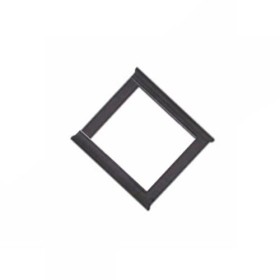 Suporte para grelha em ferro fundido quadrado 25 x 25 cm