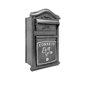 Caixa de correio em PVC 23 x 35 preta