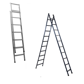 Escada Ferro Multi Uso Extensiva 10 degraus 4,9mt Imarc I624