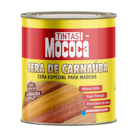 Cera Carnaúba Especial Madeira Castanho 900ml Tintas Mococa
