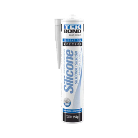 Tubo Silicone Acético Branco Uso Geral 256g Tekbond