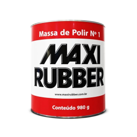 Massa Polir N.1 Corte Inicial Pos Pintura 980g MaxiRubber
