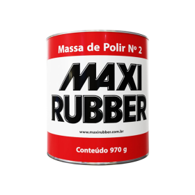 Massa Polir N.2 Acabamento/Revitalização 970G MaxiRubber