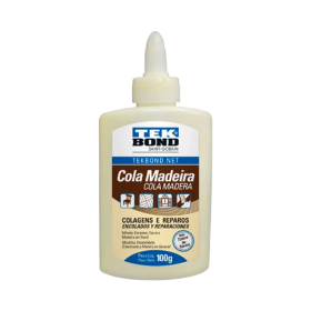 Cola Madeira PVA Amarela 100g Tekbond