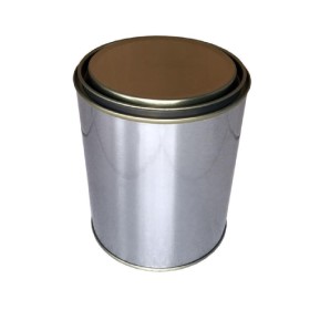 Lata Vazia 900ml 1/4 Artesanato Carne Banha Alimentos Tintas