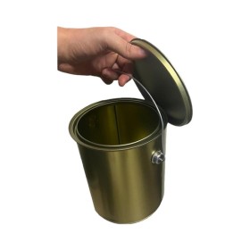 Lata Vazia Galão 3,6l Artesanato Carne AlimentoTinta Quimico