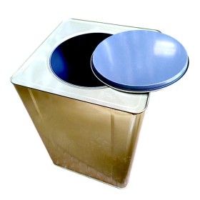 Lata Metalica Vazia 18L Artesanato/Quimicos Base DAgua