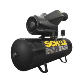 Compressor de Ar 20pes 200l 5cv Trif Schulz Audaz Mcsv20/200