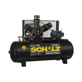 Compressor de Ar 40pes 425lts 10cv Trif Schulz Fort Msw40425