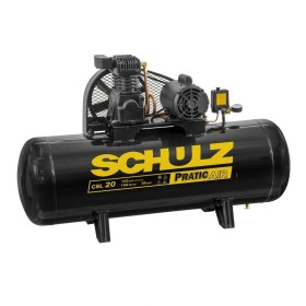 Compressor Pistão 150L 3HP 220V Schulz Pratic Air CSL 20/150