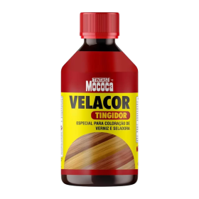 Corante Verniz Madeira Velacor Cedro 200ml Tintas Mococa