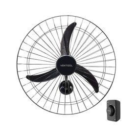 Ventilador parede 60cm Bivolt grade aço ventisol 543